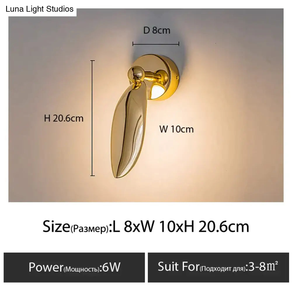 DecorBites™ Luxury minimalist creative seagull wall lamp for Bedroom Living room background wall Light