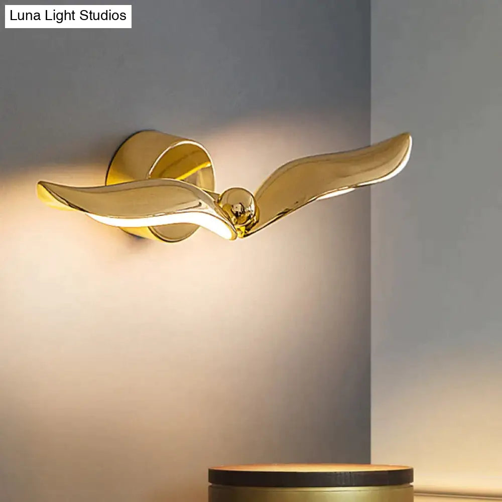 DecorBites™ Luxury minimalist creative seagull wall lamp for Bedroom Living room background wall Light