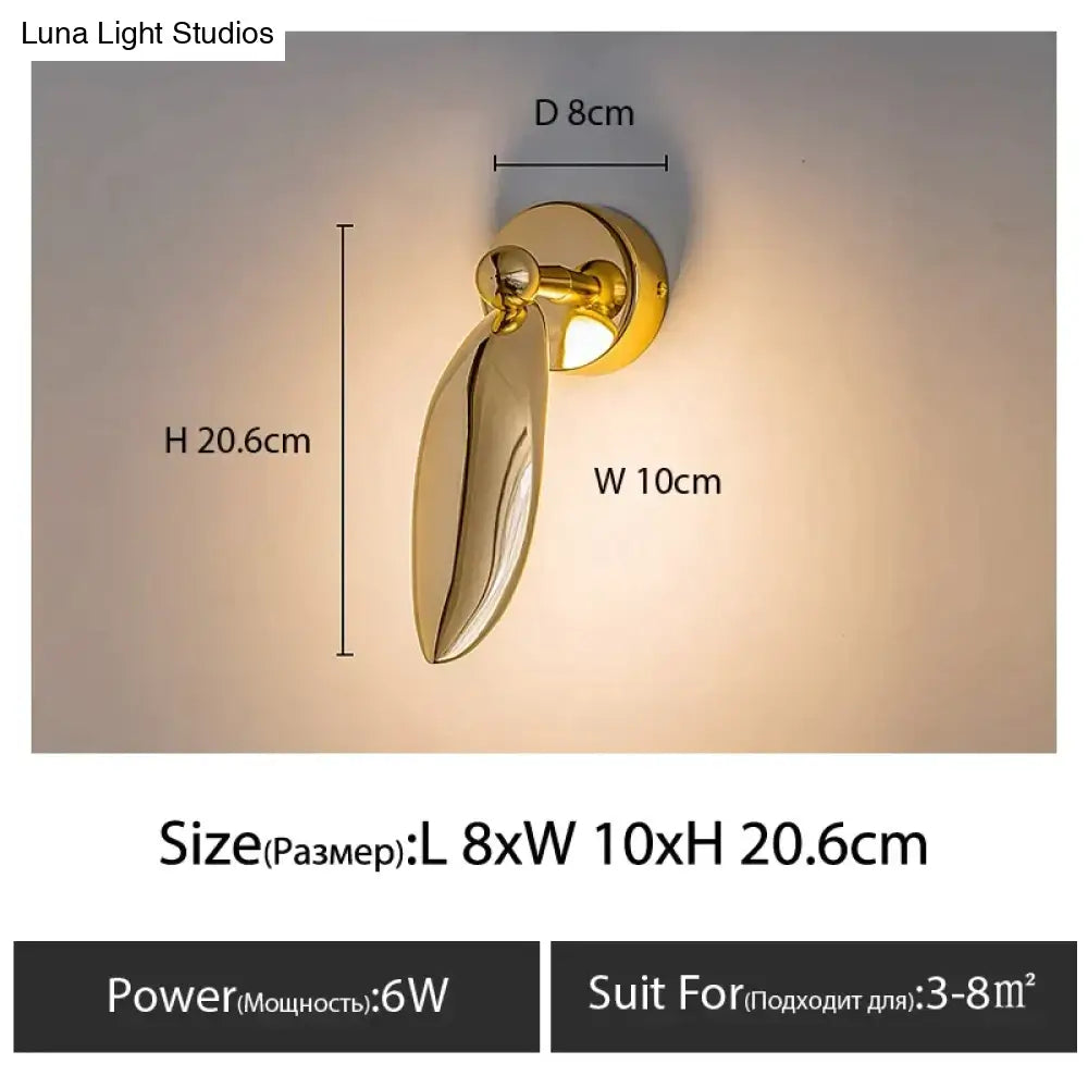 DecorBites™ Luxury minimalist creative seagull wall lamp for Bedroom Living room background wall Light