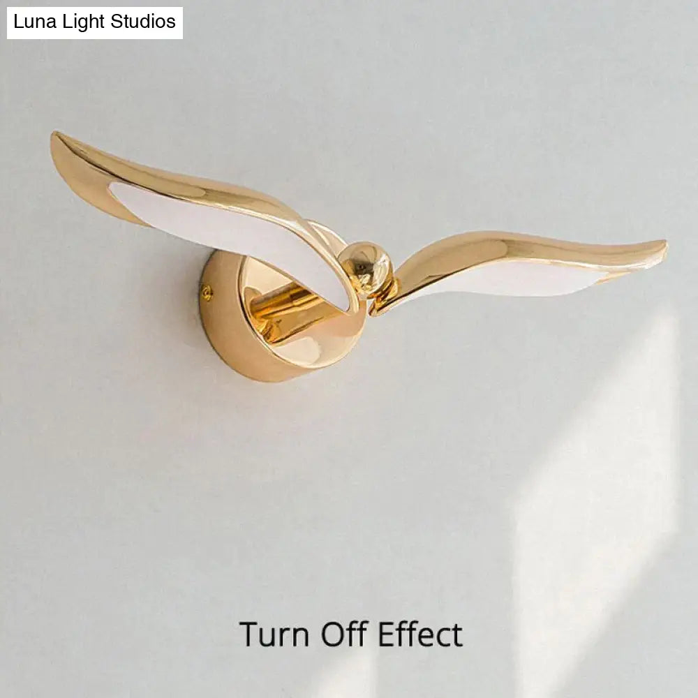 DecorBites™ Luxury minimalist creative seagull wall lamp for Bedroom Living room background wall Light