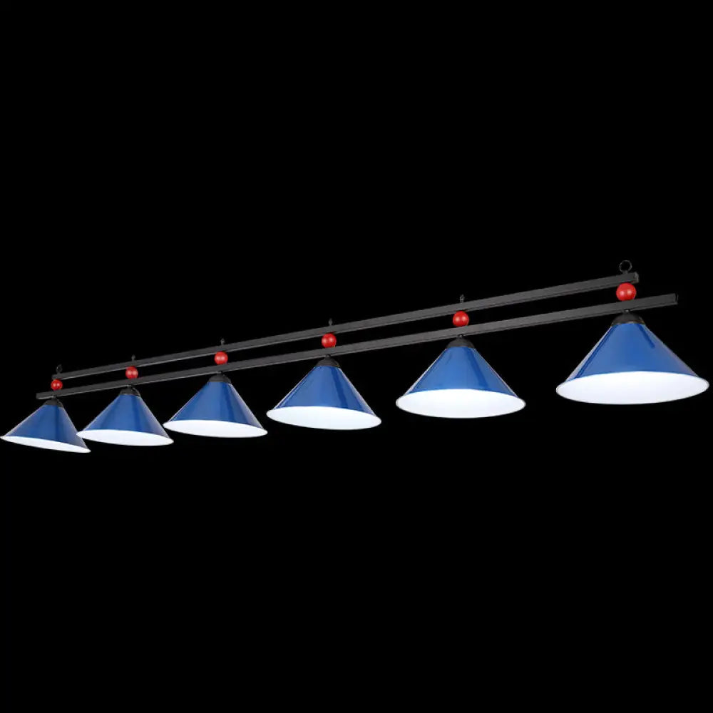 DecorBites™ Metal Hanging Island Light - Industrial Billiard Club Pendant