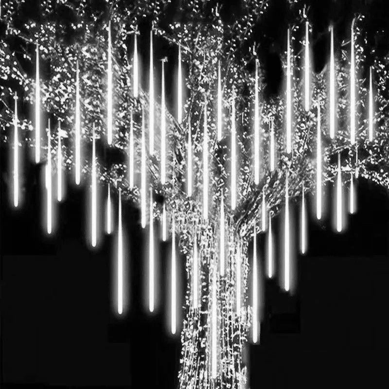 DecorBites™ Meteor Shower LED String Lights for Outdoor Decor