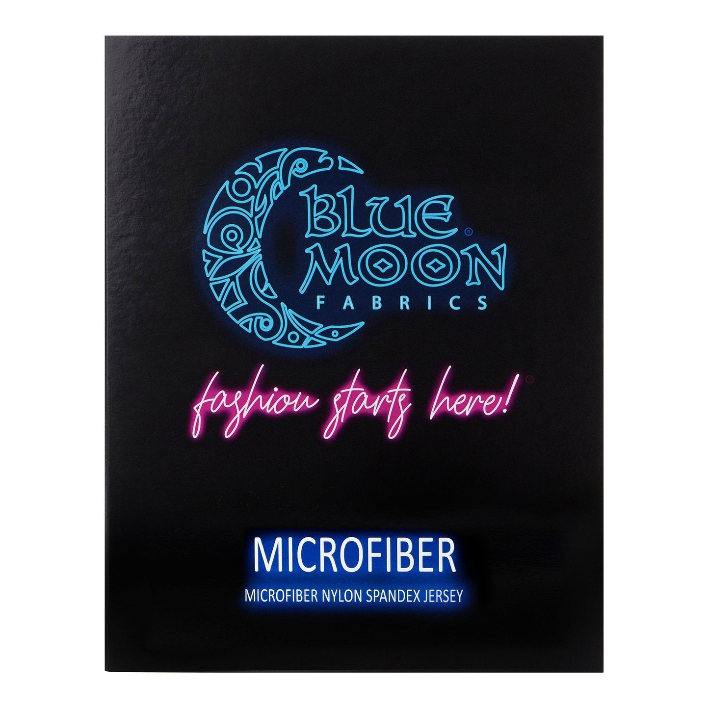 Microfiber Nylon Spandex Color Card | Blue Moon Fabrics