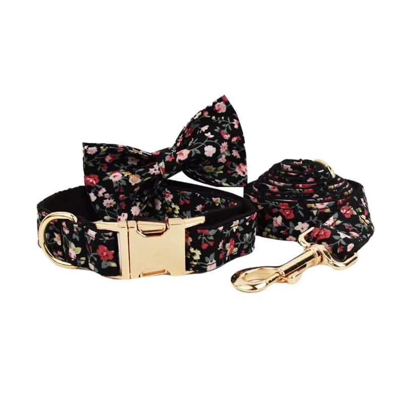 Midnight Blossom Floral Set