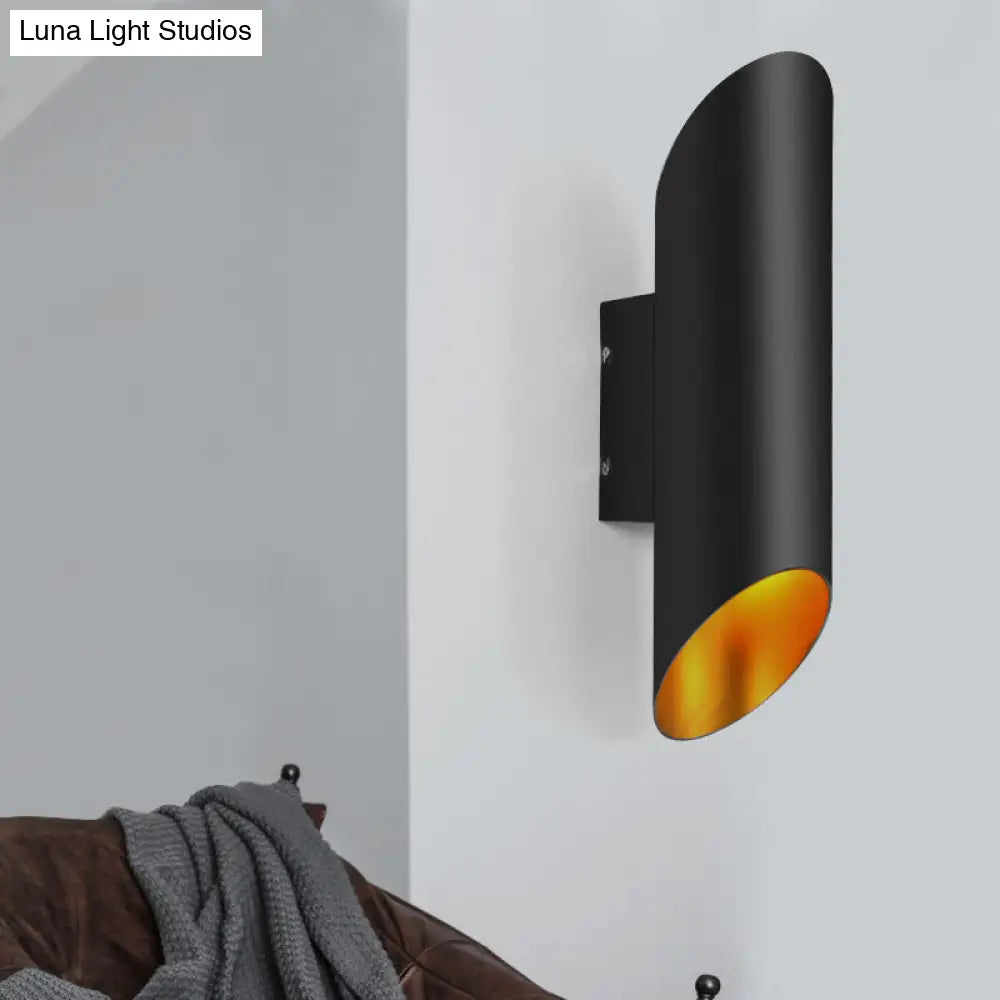 DecorBites™ Minimalist Aluminum Wall Lamp, 2-Light Corridor Fixture in Black