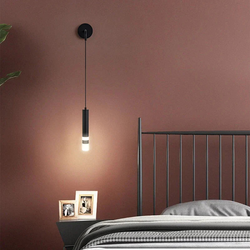 DecorBites™ Minimalist Creative Luxury  Bedroom bedside wall lamp with spotlight