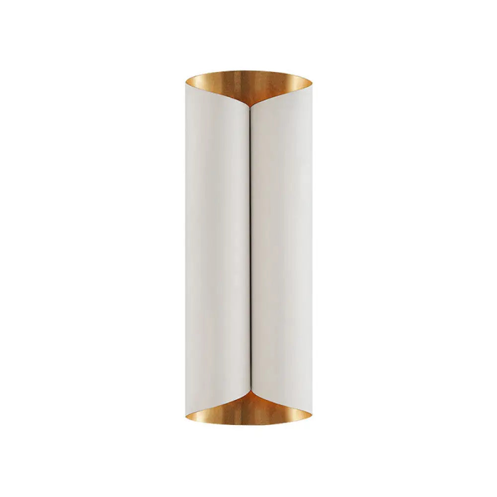 DecorBites™ Minimalist Twist Wall Sconce with Metallic 2-Bulb Light Fixture for Porch