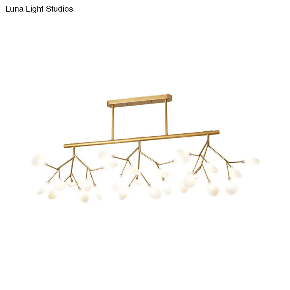 DecorBites™ Modern Acrylic LED Pendant Light Fixture with 27 Heads for Living Room