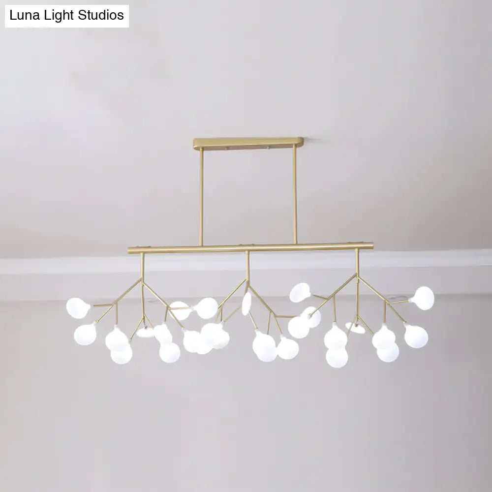 DecorBites™ Modern Acrylic LED Pendant Light Fixture with 27 Heads for Living Room