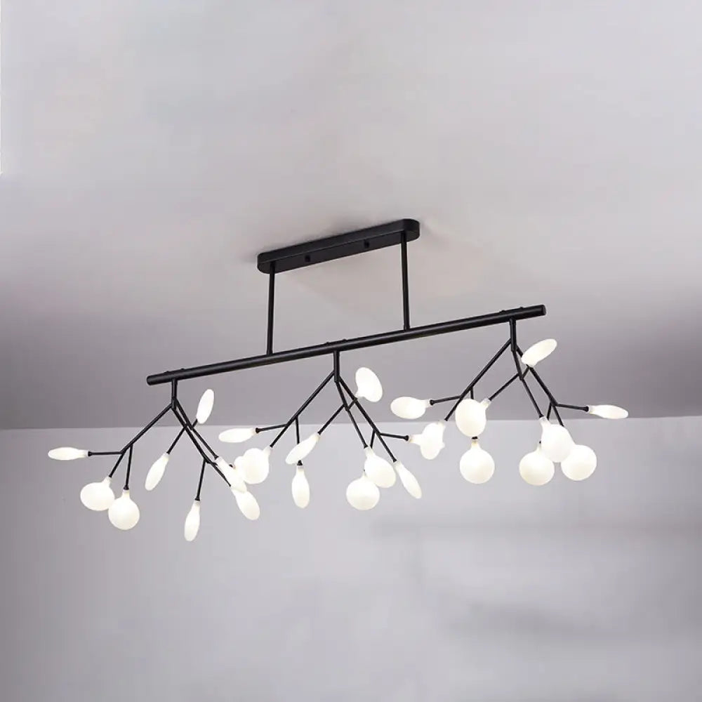 DecorBites™ Modern Acrylic LED Pendant Light Fixture with 27 Heads for Living Room