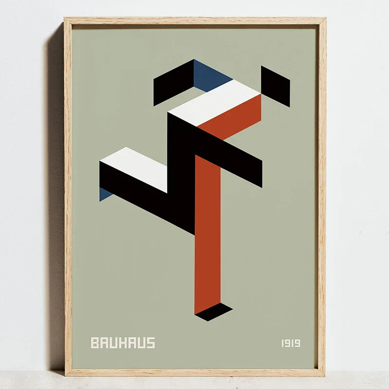 DecorBites™ Modern Bauhaus Exhibition Posters - Abstract Wall Art