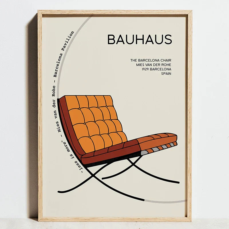 DecorBites™ Modern Bauhaus Exhibition Posters for Home Decor
