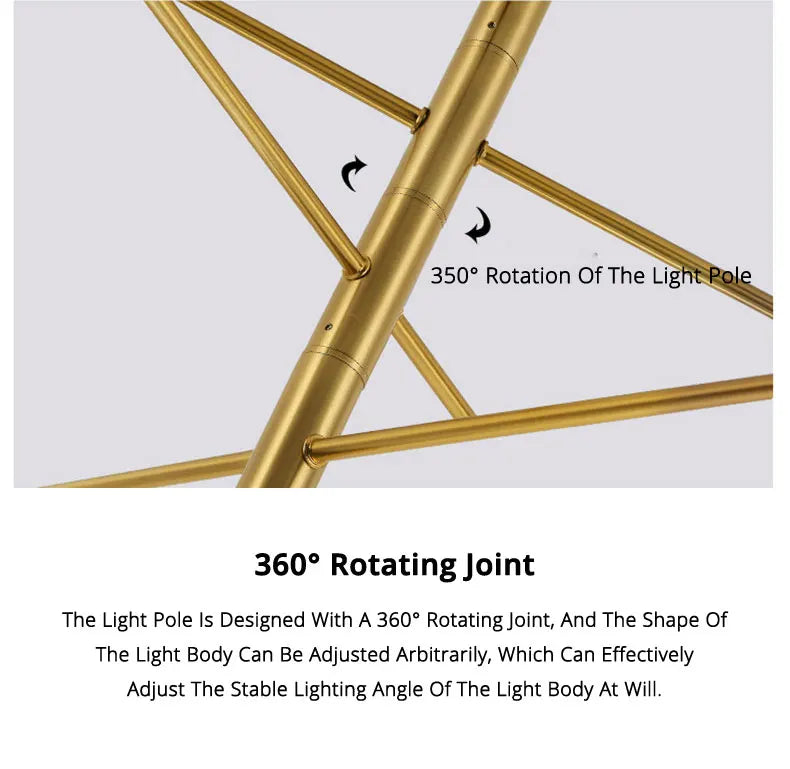 DecorBites™ Modern Black Chandelier: Nordic Style Home Lighting