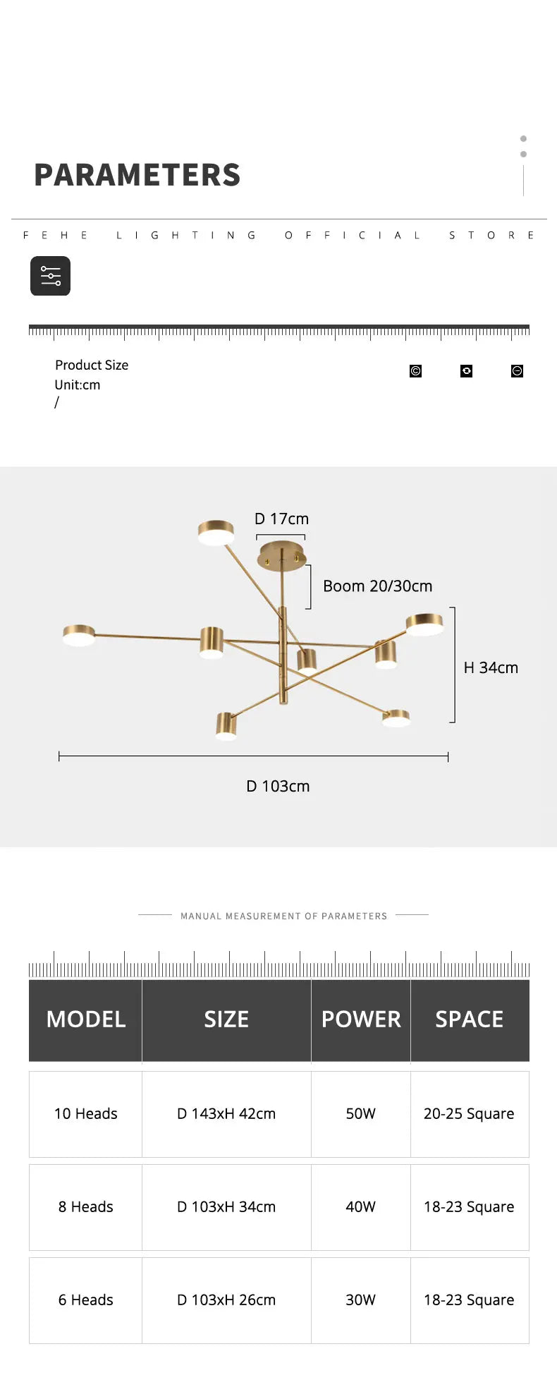 DecorBites™ Modern Black Chandelier: Nordic Style Home Lighting