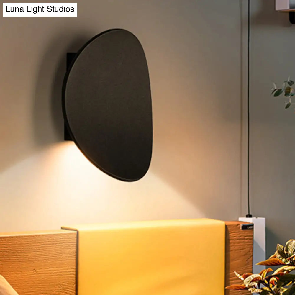 DecorBites™ Modern Black Geometric LED Wall Lighting Fixture in Warm/White Light