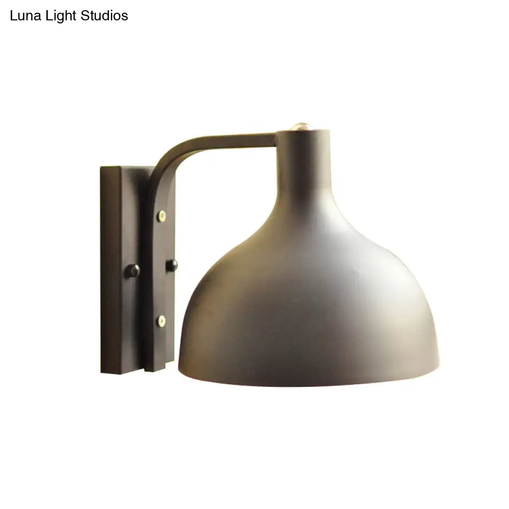 DecorBites™ Modern Domed Wall Sconce Light for Entryways and Hallways