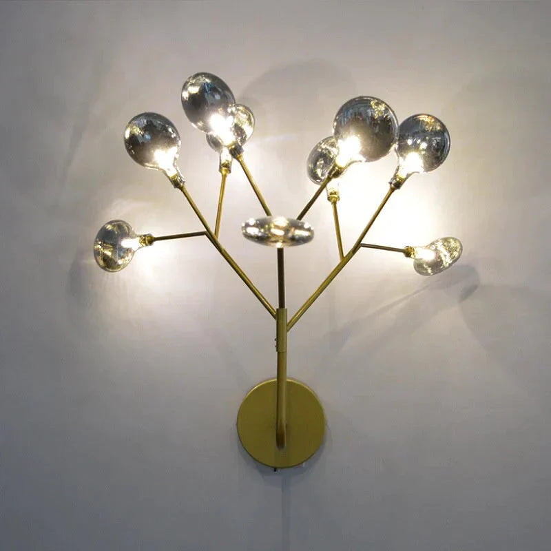 DecorBites™ Modern firefly Tree Branch LED Wall Light for Bedroom Study Room