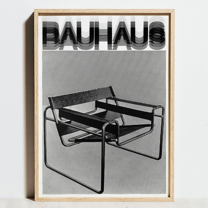 DecorBites™ Modern Geometric Bauhaus Art Prints