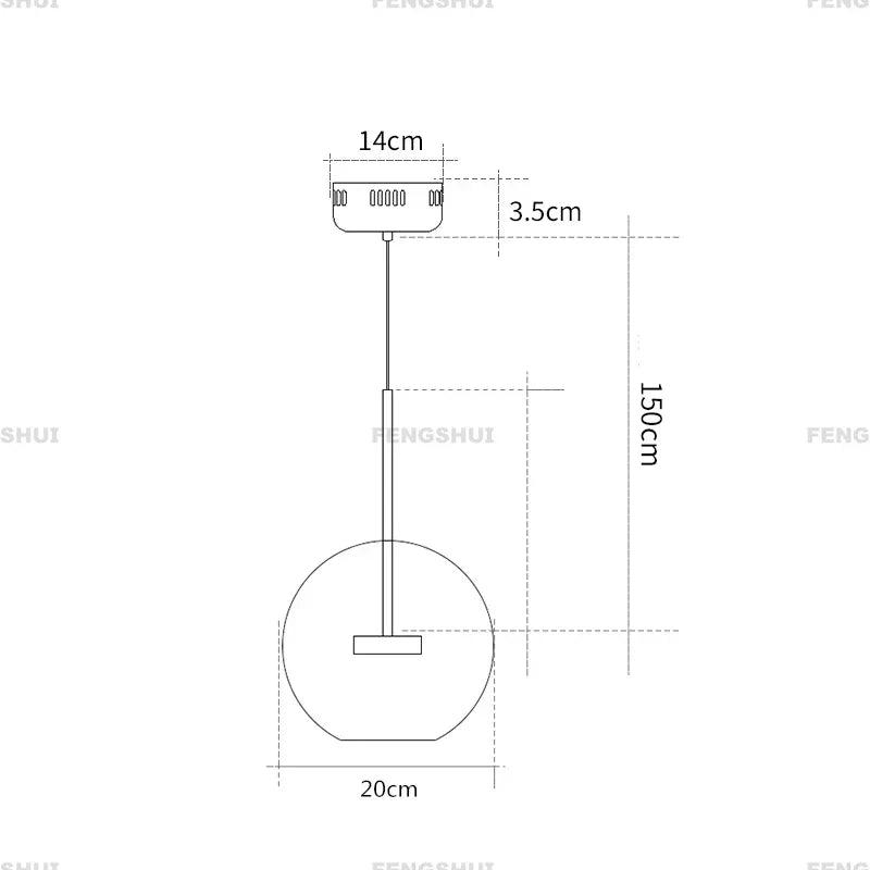 DecorBites™ Modern LED Bubble Chandelier for Home