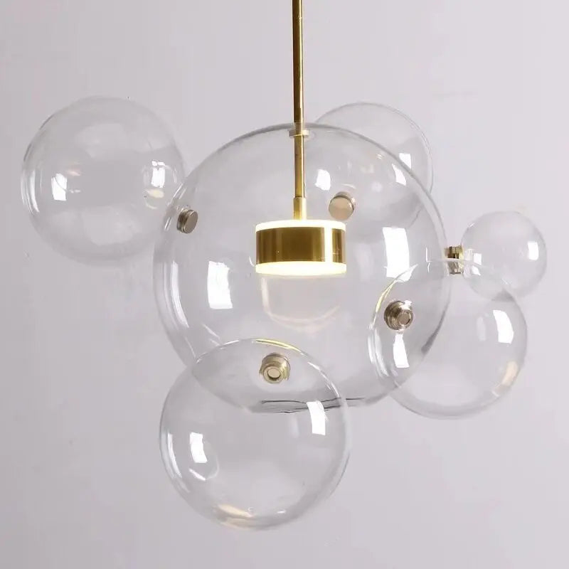 DecorBites™ Modern LED Bubble Chandelier for Home