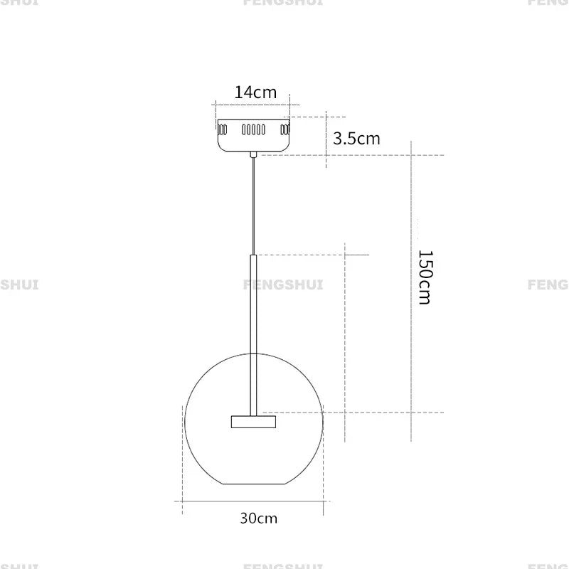 DecorBites™ Modern LED Bubble Chandelier for Home
