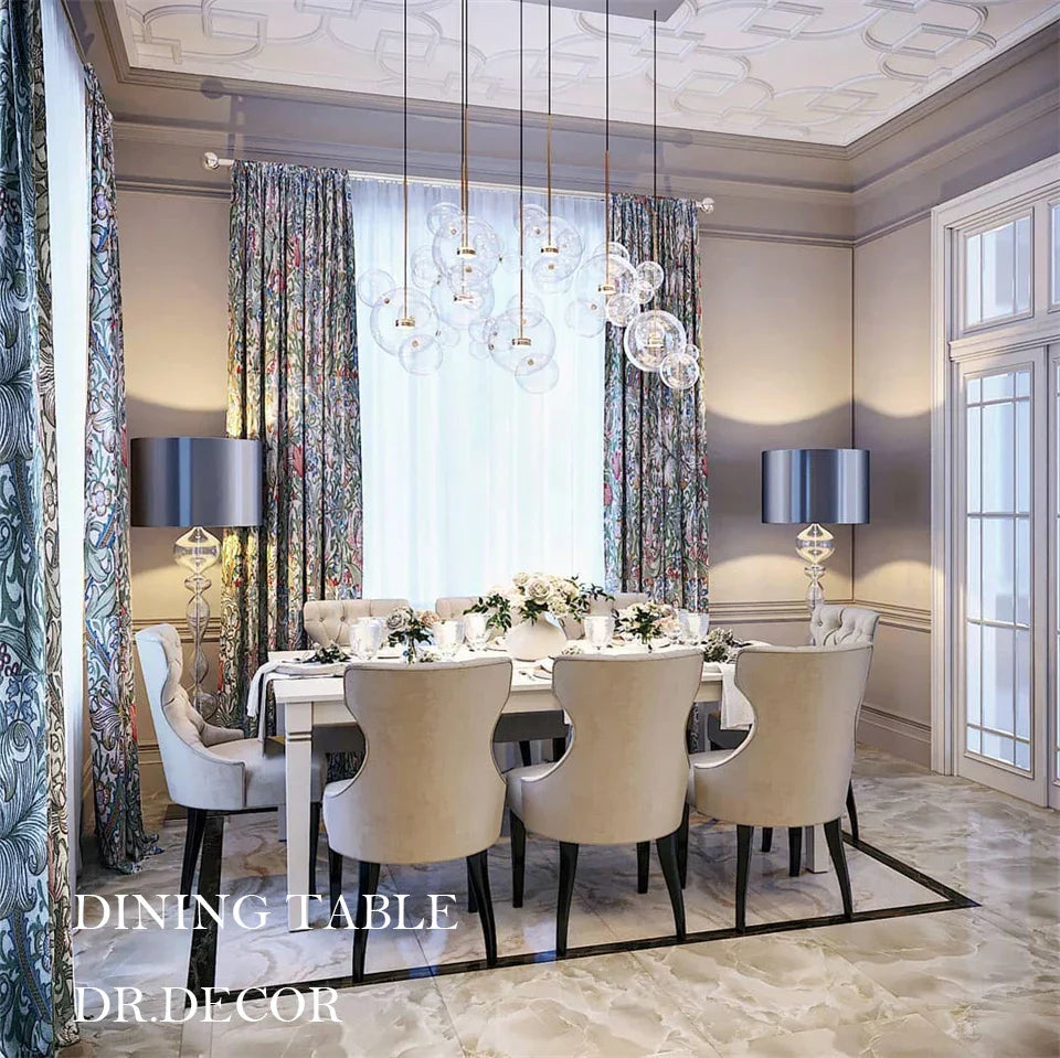 DecorBites™ Modern LED Bubble Chandelier for Home