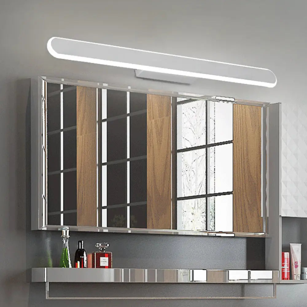 DecorBites™ Modern LED Vanity Lamp for White Bathroom Mirror - Available in White/Warm Light, 3 Sizes