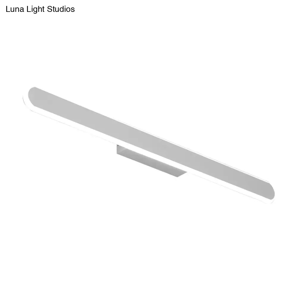 DecorBites™ Modern LED Vanity Lamp for White Bathroom Mirror - Available in White/Warm Light, 3 Sizes