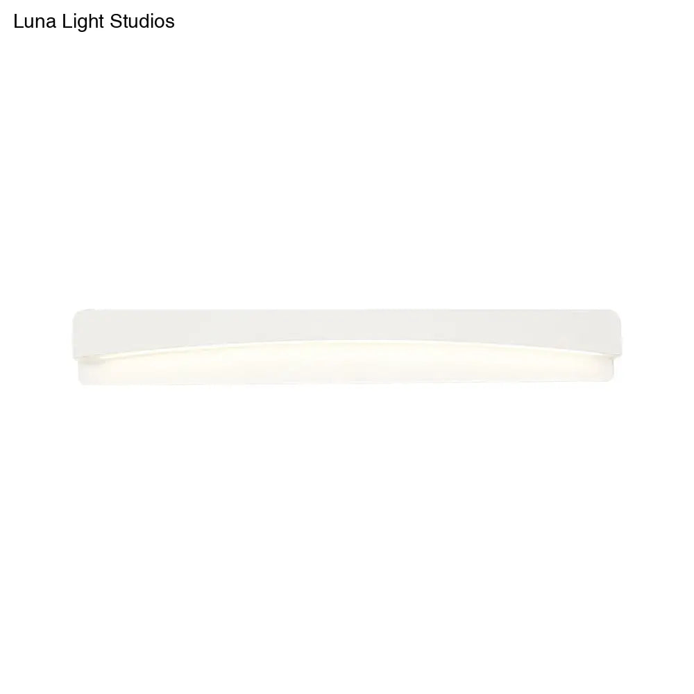 DecorBites™ Modern LED Vanity Light Fixture - Wall Mounted Acrylic Rectangular Design in Natural White Light, 16.5"/20.5"/24.5" Wide