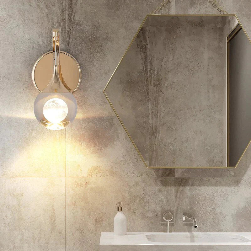 DecorBites™ Modern Luxurious Crystal Led Wall Lamp Sconce for Bedroom