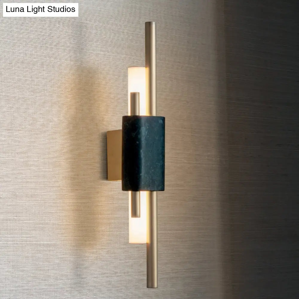DecorBites™ Modern Marble Led  Wall Lamp For Living Room Bedroom Bathroom Loft Decor
