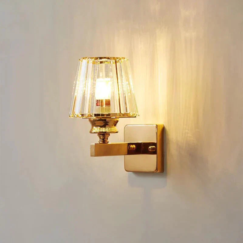 DecorBites™ Modern Minimalist Wall Lamp with Glass Shade for Bedside Lighting Living Room Lighting