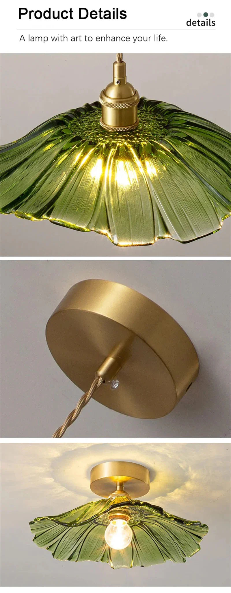 DecorBites™ Modern Nordic Ceiling Lights for Home Interiors