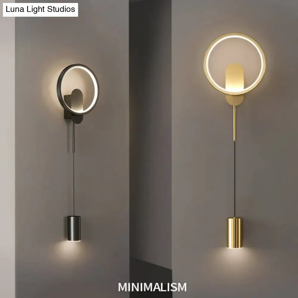 DecorBites™ Modern Nordic LED Wall Lamp For Bedroom Black/Gold