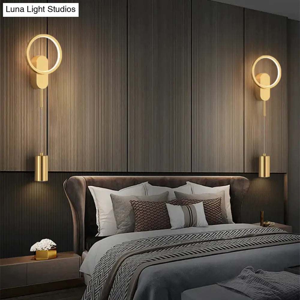 DecorBites™ Modern Nordic LED Wall Lamp For Bedroom Black/Gold