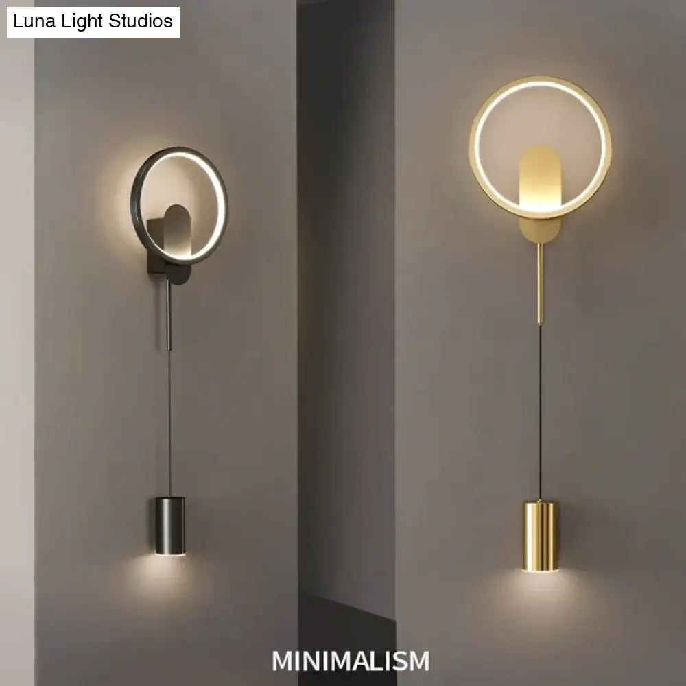 DecorBites™ Modern Nordic LED Wall Lamp For Bedroom Black/Gold