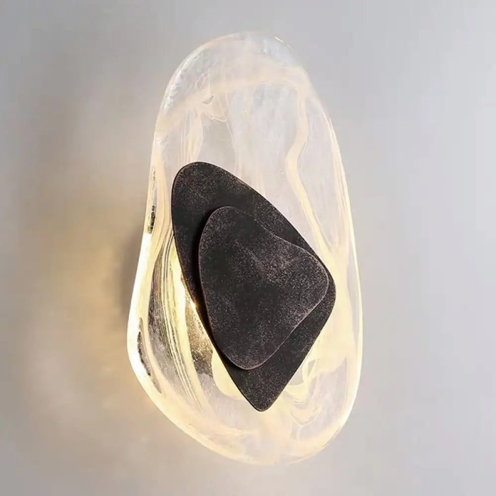 DecorBites™ Modern Nordic Sconce: Luxury Glass Wall Mount Light Fixture for Bedroom