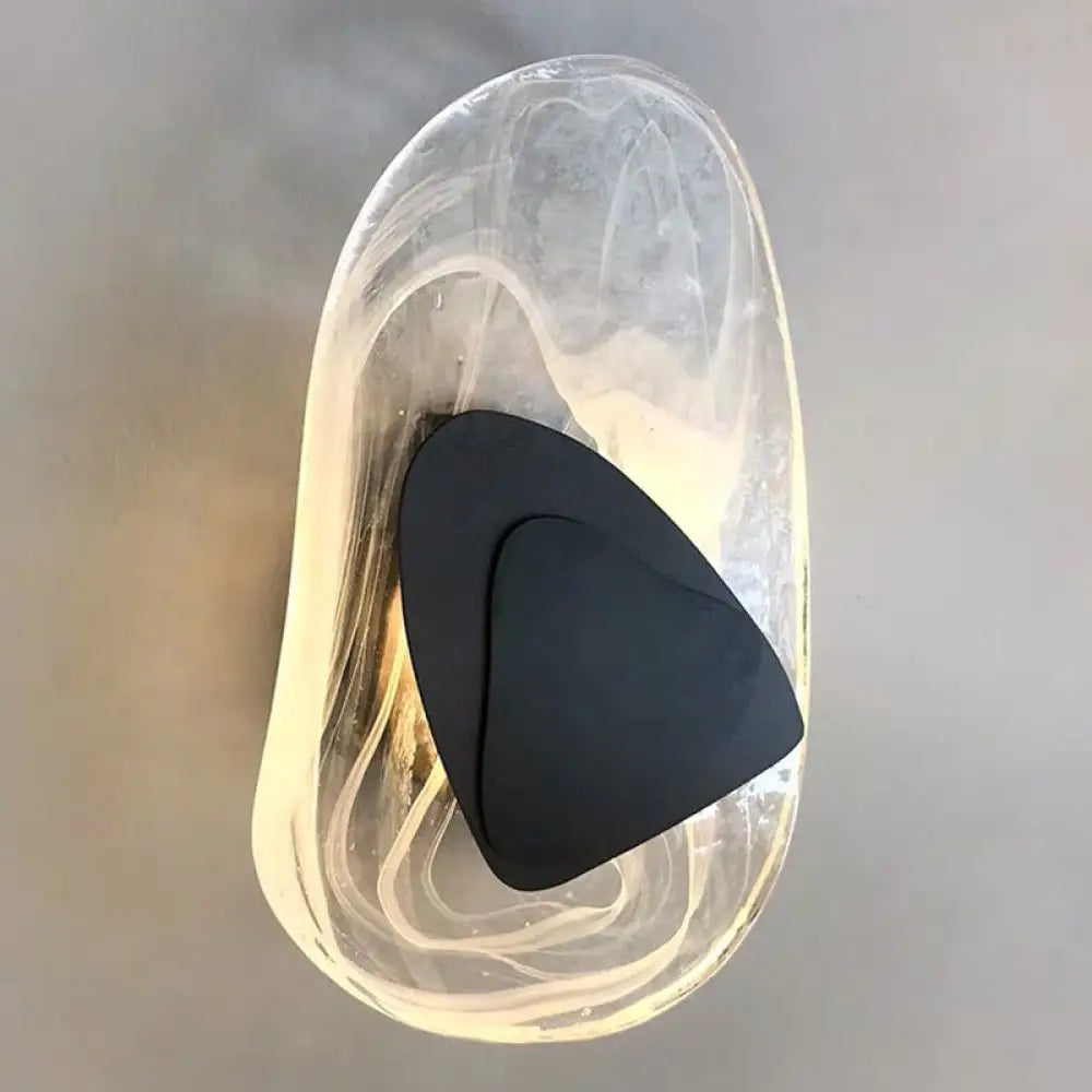DecorBites™ Modern Nordic Sconce: Luxury Glass Wall Mount Light Fixture for Bedroom