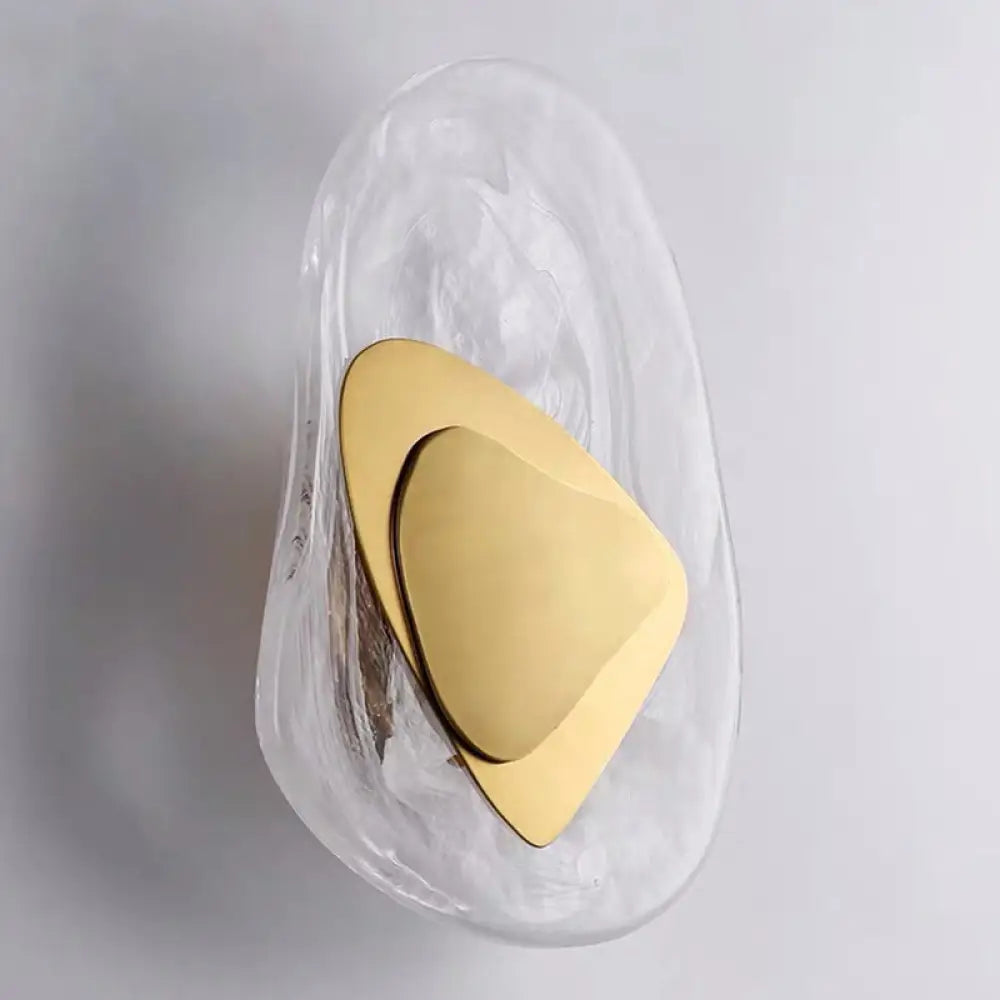 DecorBites™ Modern Nordic Sconce: Luxury Glass Wall Mount Light Fixture for Bedroom
