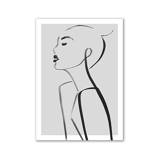 DecorBites™ Modern Pink Aesthetic Wall Art Decor