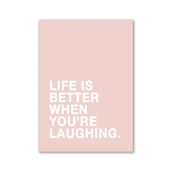 DecorBites™ Modern Pink Aesthetic Wall Art Decor