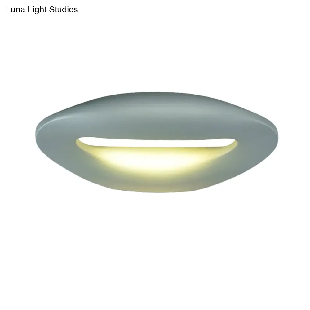 DecorBites™ Modern Smiling Face LED Wall Lamp for Corridors - Black/White