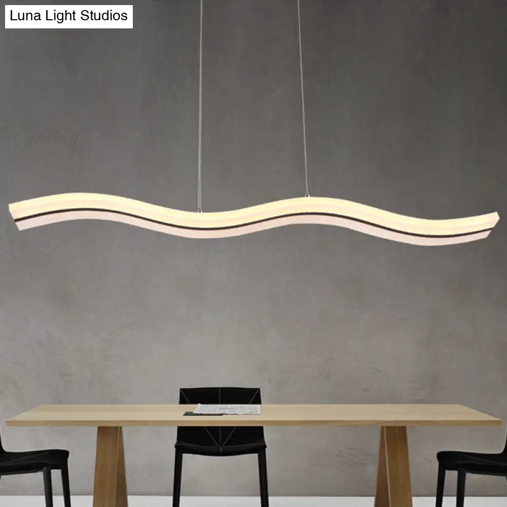 DecorBites™ Modern Style LED Island Pendant Light with Acrylic Shade