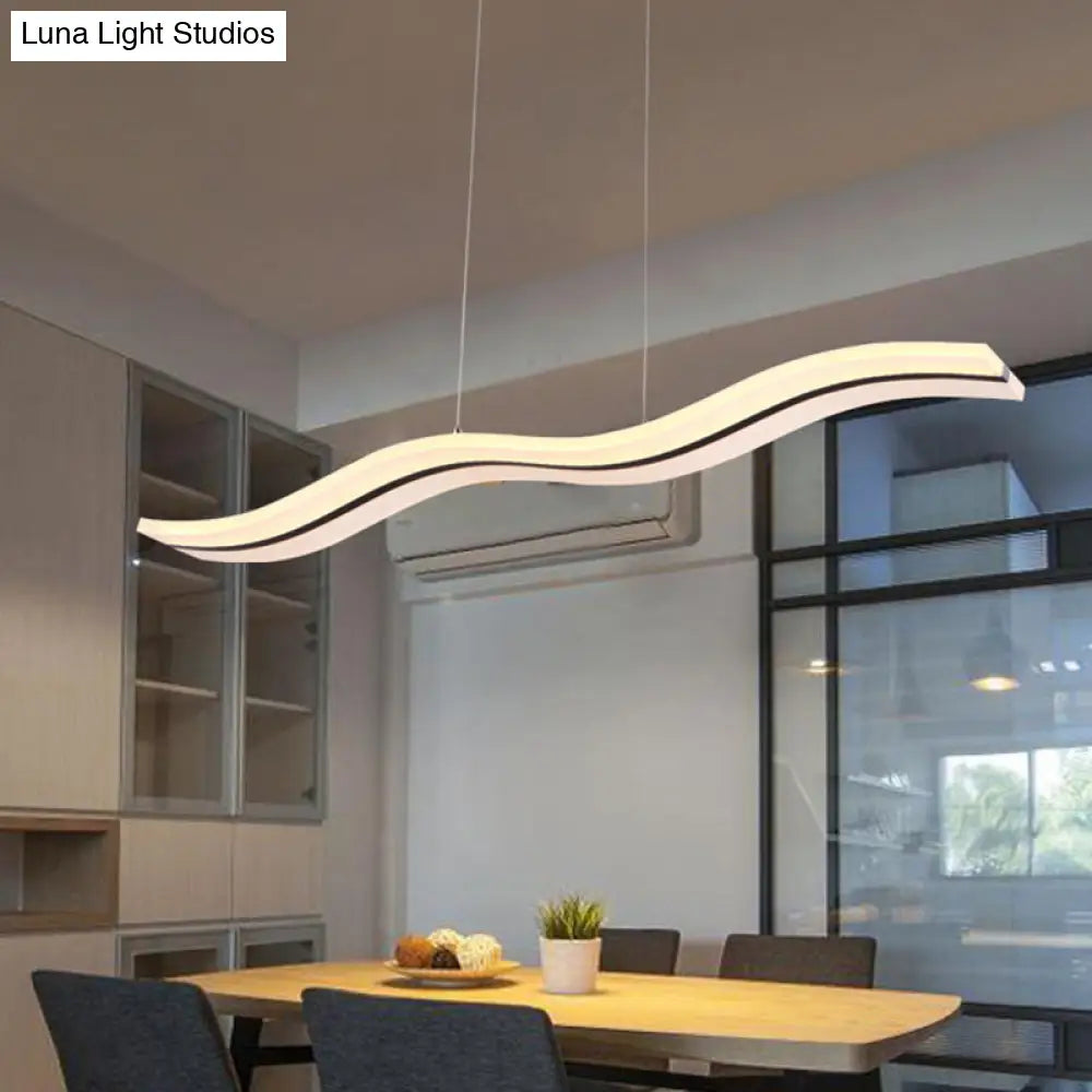 DecorBites™ Modern Style LED Island Pendant Light with Acrylic Shade