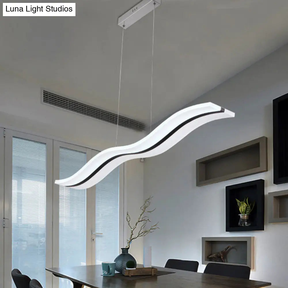 DecorBites™ Modern Style LED Island Pendant Light with Acrylic Shade