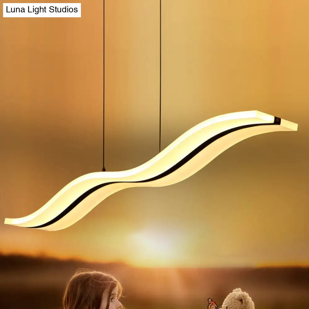 DecorBites™ Modern Style LED Island Pendant Light with Acrylic Shade