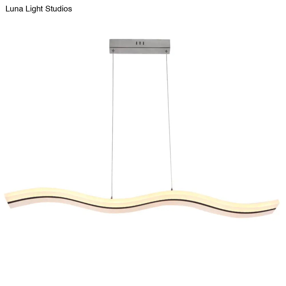 DecorBites™ Modern Style LED Island Pendant Light with Acrylic Shade