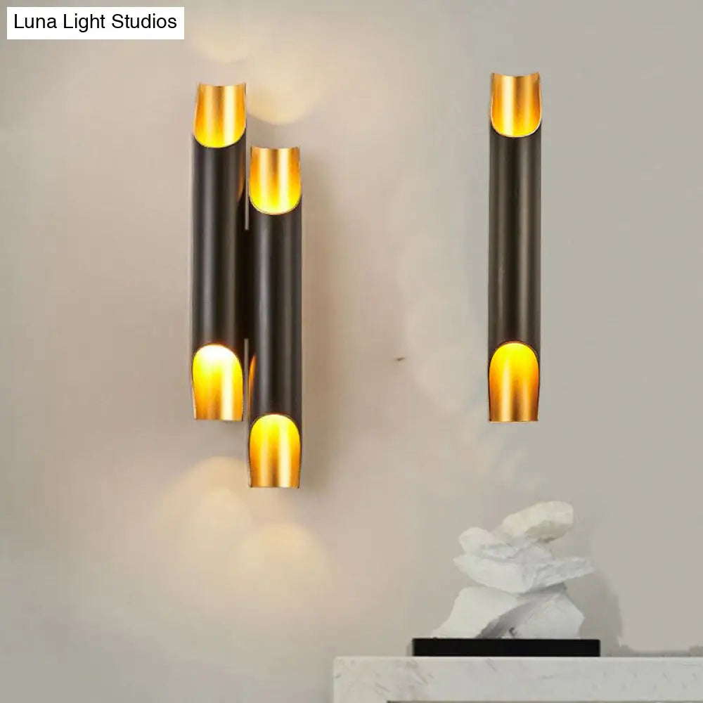 DecorBites™ Modern Tubular Aluminum Wall Sconce for Living Room Lighting