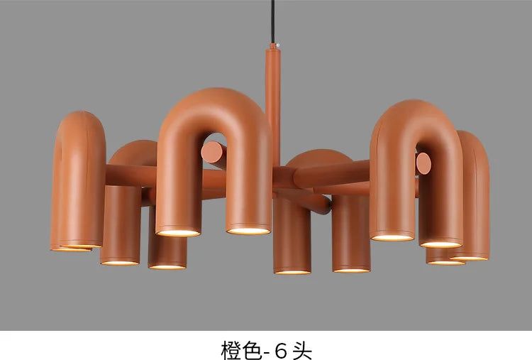 DecorBites™ Modern U-Shaped LED Ceiling Chandelier