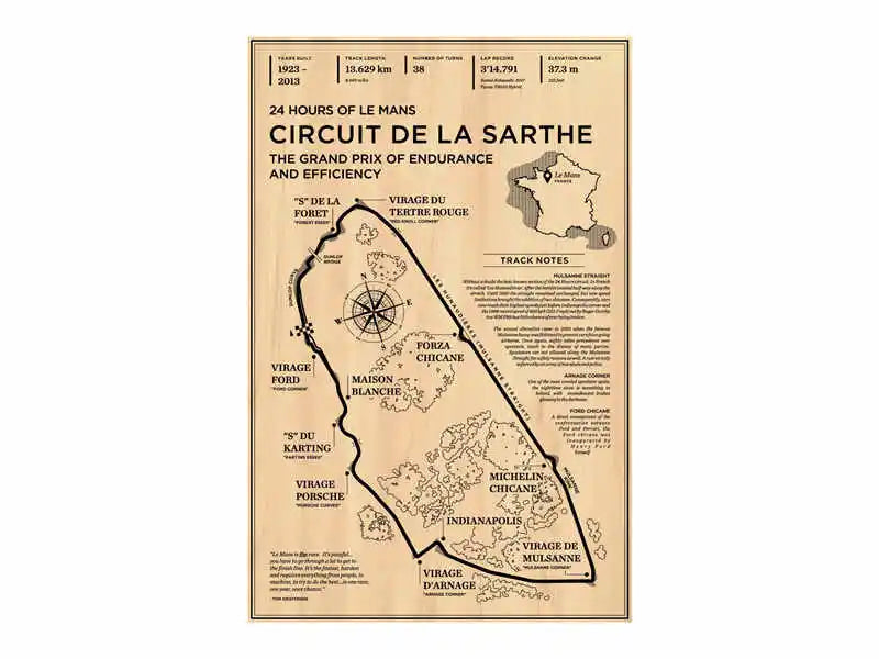 DecorBites™ Monaco Grand Prix F1 Racing Poster Art